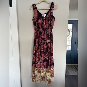 Floral Sleeveless Maxi Dress by Donna Morgan for Anthropologie